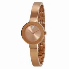 Movado Bold Women's Steel Bracelet & Case Quartz Analog Watch 3600286