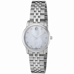 New Movado 0606612 Museum Women's Analog Display Quartz Watch, Round 28mm Case