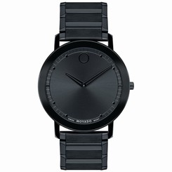 New Movado 0606882 Sapphire Men's Analog Display Quartz Watch, Round 40mm Case