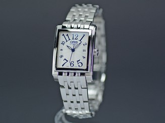 Pre-owned ORIS Rectangular Date SS x Automatic 561 7656 4061M Ladies Watch,AS