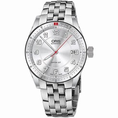 ORIS MEN'S ARTIX GT 37MM STEEL BRACELET & CASE AUTOMATIC WATCH 73376714461MB