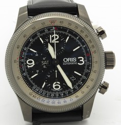 Oris Big Crown X1 Calculator Automatic chronograph PVD 46mm w/ Box & Papers