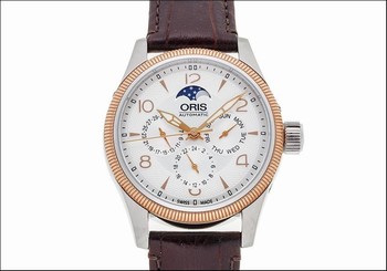Pre-Owned ORIS Big Crown Complication 582 7678 4361D Men's Silver Automatic, MD