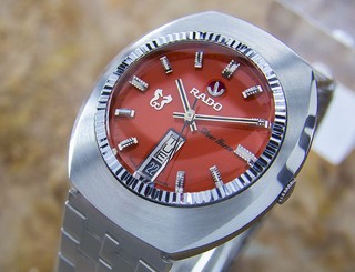 Rare Rado Silver Horse Stainless Steel Automatic 70s Mens Dress watch D88