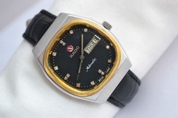 Vintage Rado Voyager Gold Plated Automatic Mens Watch 226