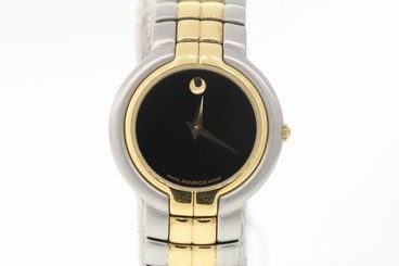 Ladies Movado 0601953 Mosaic Series Two-Tone Stainless Steel Watch