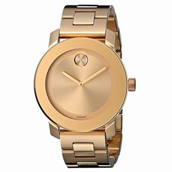 Movado 3600085 Womens Champagne Dial Analog Quartz Watch 885997026444