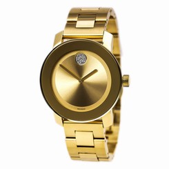 Women's Movado Bold Gold Ion-Plated Stainless Steel Watch
