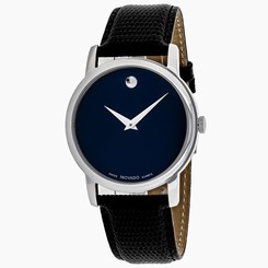 Movado Men's Museum Watch Quartz Sapphire Crystal 2100007
