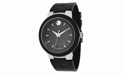 NEW Movado Men's Swiss Quartz Watch - Black