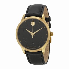 Movado 1881 Yellow Gold PVD Stainless Steel Mens Watch 0606875