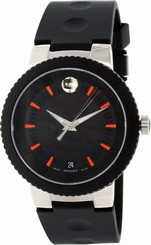 Movado Men's Sport Edge 0606926 Black Rubber Swiss Quartz Watch