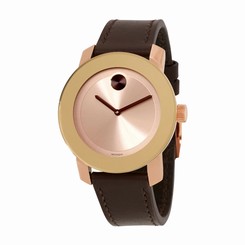 Movado Bold Rose Dial Ladies Watch 3600380
