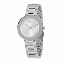 Movado Bold Silver Dial Ladies Watch 3600381