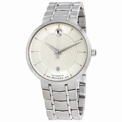 Movado 1881 Silver dial Automatic Mens Watch 0607039