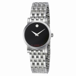 Movado Museum Black Dial Ladies Watch 0606107