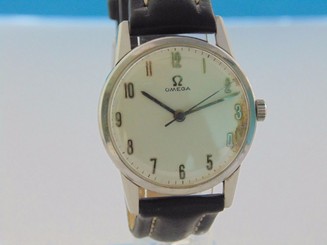 Vintage 1962 OMEGA men's Cal. 286 17 jewel watch in nice original condition