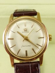 OMEGA SEAMASTER 18 K PINK GOLD CAPPED