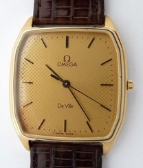 Omega De Ville Watch Circa. 1984 Great Condition Rare with Original Box & Papers