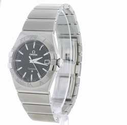 Omega Constellation Quartz 35mm Steel Men's Watch 123.10.35.60.01.001 7612586179471