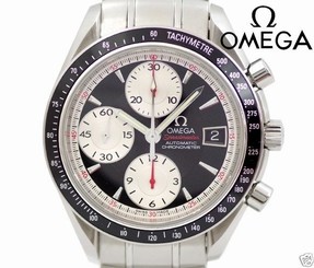 Auth OMEGA Speedmaster Date 3210.51 SS Automatic Men's watch