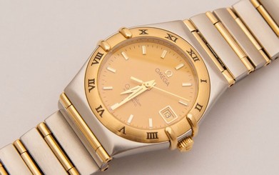 OMEGA CONSTELLATION WOMEN'S 27MM TWO TONE AUTOMATIC LADIES WATCH 766.1201 RARE
