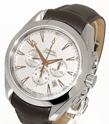Omega 231.13.44.50.02.001 Seamaster Aqua Terra Mens Chronograph Watch New in Box 7612586232718