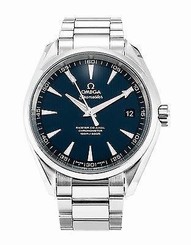 Omega Seamaster Aqua Terra Automatic Blue Anti-Magnetic Watch Men 23110422103003 7612586245787