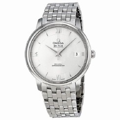 Omega De Ville Automatic Silver Steel 37mm Men's Watch 424.10.37.20.02.001 7612586231407