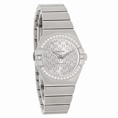 Omega Constellation Ladies Diamond Swiss Quartz Watch 123.15.27.60.52.001 7612586213717