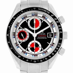Omega Speedmaster Day Date Chronograph Watch 3210.52.00 Box Papers