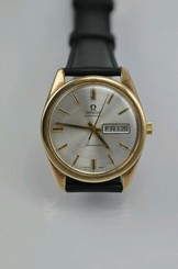 omega seamaster automatic vintage 9ct solid gold day date