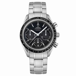 NEW Omega Speedmaster Racing Steel 40mm Chronograph Watch 326.30.40.50.01.001 7612586233043