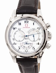 Omega DeVille Chronoscope Olympic Timeless Strap Mens Watch 422.13.41.50.04.001