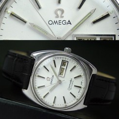 OMEGA Seamaster Automatic Steel Mens Swiss Made 1985s Wrist Watch Uhr Montre
