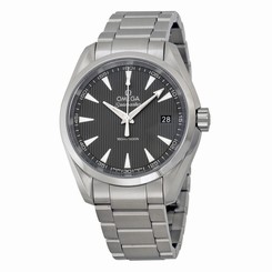 Omega Seamaster Aqua Terra Quartz 39mm Grey Dial Steel Watch 231.10.39.60.06.001 7612586232886