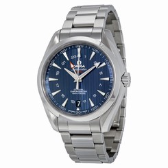 New Omega Aqua Terra Blue Dial Stainless Steel Mens Watch 231.10.43.22.03.001 7612586232428