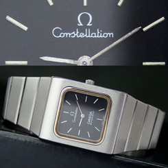 Fake AAA 1972s Vintage OMEGA Constellation Automatic Date Steel Unisex Watch & Band Watch
