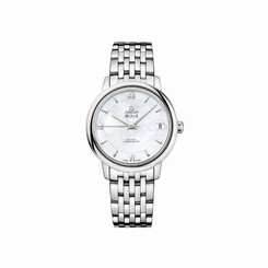 OMEGA WOMEN'S 33MM STEEL BRACELET & CASE AUTOMATIC ANALOG WATCH 42410332005001