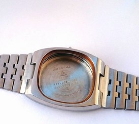 Omega Geneve F300Hz Electronic Chronometer 198.0070.169 Watch Case & Bracelet