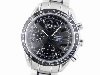 Pre-Owned OMEGA Speedmaster Day-Date Automatic Black Men's Watch 3220.50, ML