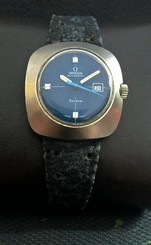 OMEGA DYNAMIC TV GENEVE SS AUTOMATIC 70th VINTAGE RARE WOMEN SWISS WATCH.