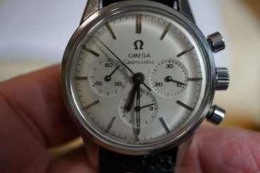 OMEGA SEAMASTER PRE MOON 321,35MM S/S CASE.NEEDS A CHRONO PARTS KIT
