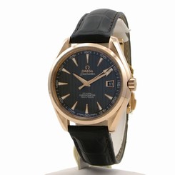NEW Omega Seamaster Aqua Terra Mens 18K Pink Gold Automatic 231.53.42.21.06.001