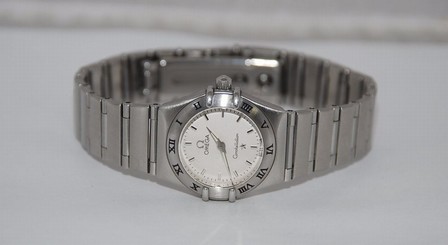 Omega Constellation 1562.30.00 Ladies Mini 24mm Silver Index Stainless Steel