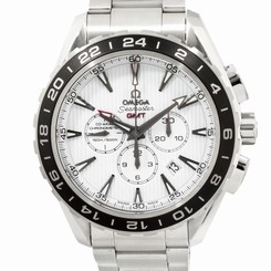 Omega Seamaster Aqua Terra Date White Dial Steel Mens Watch 231.10.44.52.04.001
