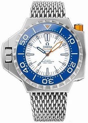 New Omega Seamaster Ploprof 1200m Titanium Blue Men's Watch 227.90.55.21.04.001