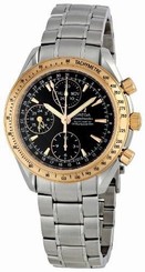 Omega 323.21.40.44.01.001 Speedmaster Day-Date Mens Chrono 40MM Watch New in Box