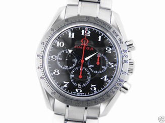 Auth OMEGA "Speedmaster Broad Arrow" Olympic Collection 3356.50 Automatic, Men's
