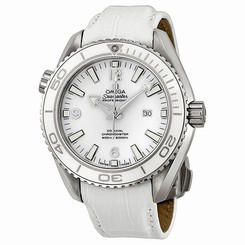 Omega 232.33.38.20.04.001 Seamaster 600M 37mm White Leather Watch - New in Box